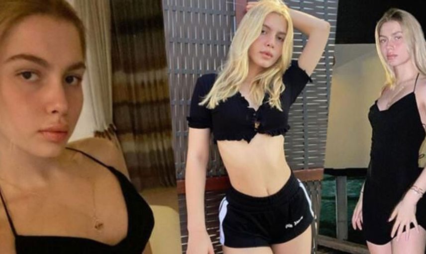 Dün hastanede bugün paritlerde! Aleyna Tilki hastaneden çıkar çıkmaz soyundu attığı sütyensiz poz yürek hoplattı