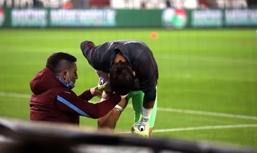 Muhammet Taha Tepe Trabzonspor'un Gaziantep FK Maçına Motosikletle Yetiştirilmiş!