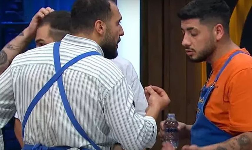 MasterChef'e damga vuran kavga! Barbaros ve Barış birbirine girdi