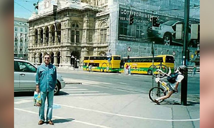 Arka planlarında tuhaf kafaların yaşandığı ilginç fotoğraflar