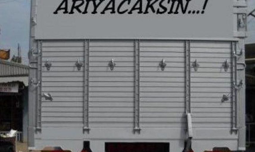 Bakana Bir Daha Baktıran Kamyon Arkası Yazıları