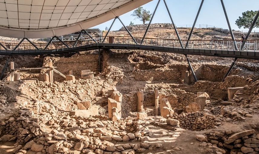 Göbeklitepe'ye Yerli ve Yabancı Turistler Akın Etti