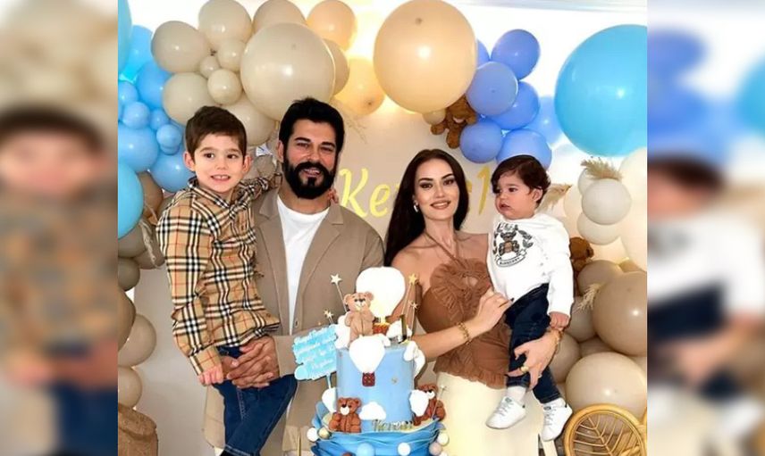 Fahriye Evcen küçük oğlu Kerem'i paylaştı: Bakın herkes kime benzetti!