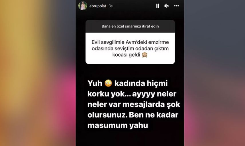 Şarkıcı Ebru Polat bu sefer öyle bir itirafla gündeme geldi ki yer yerinden salladı! "Eski sevgilimle bir AVM'nin bebek emzirme odasında birlikte oldum..." Ne insanlar var ya
