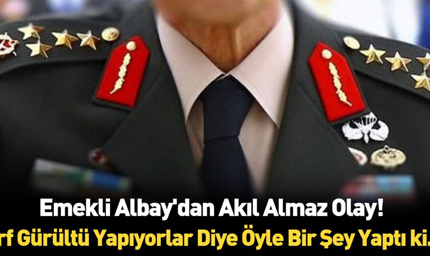 Gürültüden rahatsız olan emekli Albay, komşunu öldürüp intihar etti