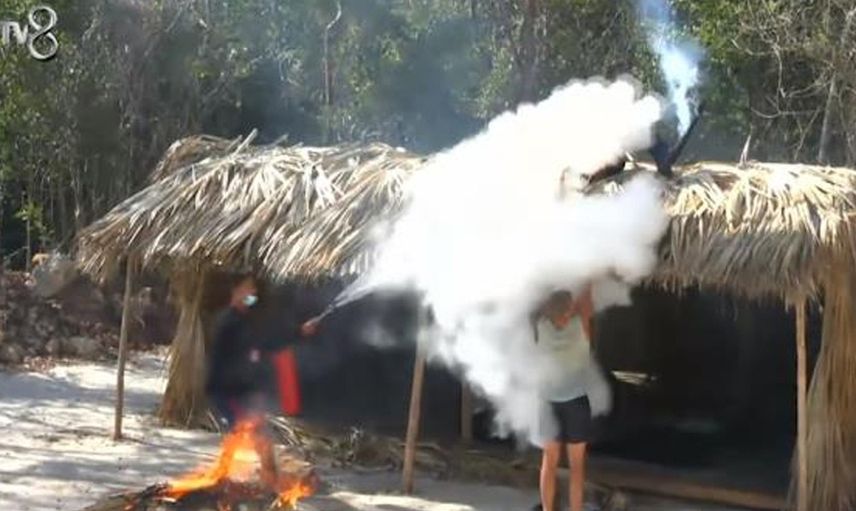 Survivor adasında korku dolu anlar