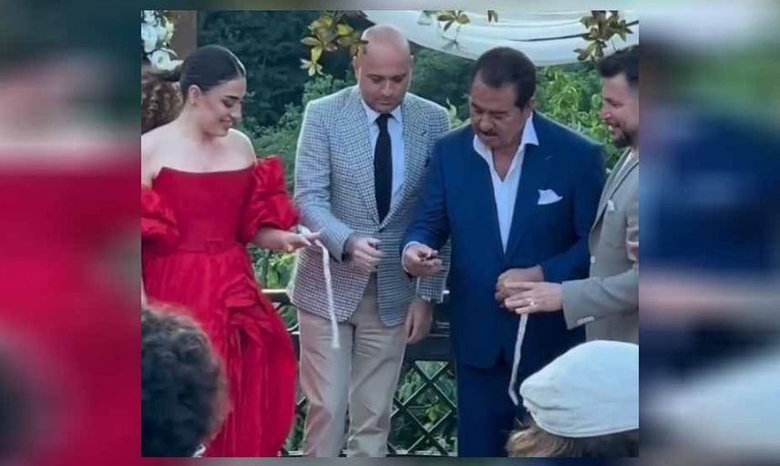 İbrahim Tatlıses kızının nişanında evliliğini bitiren yasak aşkı ile bir araya geldi