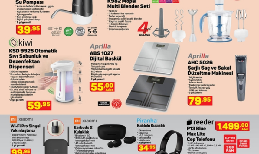 27 Mayıs A101 Aktüel Katalog Ürünleri Neler?