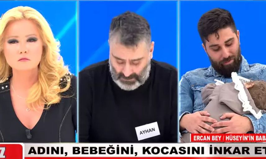Müge Anlı tarihinde görülmemiş olay: Kocasına ''kuzenim'', doğurduğu bebeğine ''kardeşim'' diyor!
