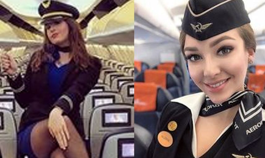 Hostesin uçakta yaptıkları yolcuları ayağı kaldırdı!