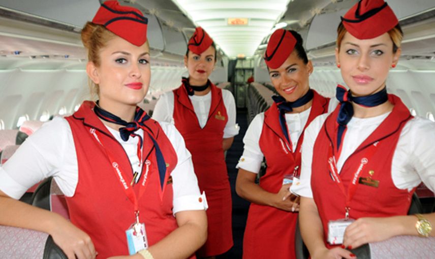 Hosteslerin çılgın paylaşımları