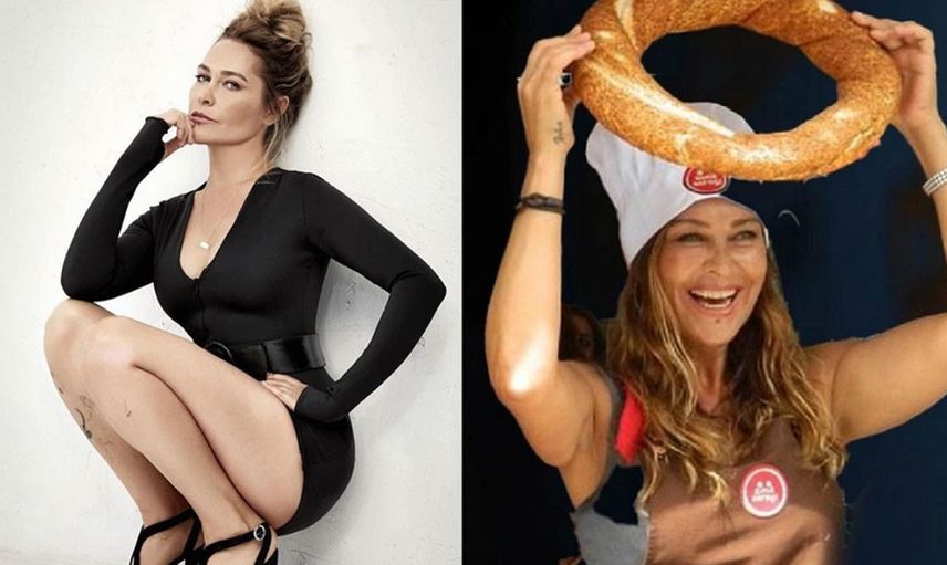 Simit yeriz diyen Hülya Avşar eteğini sıyırdı yaşına başına bakmadan öyle pozlar verdi ki! Para için...
