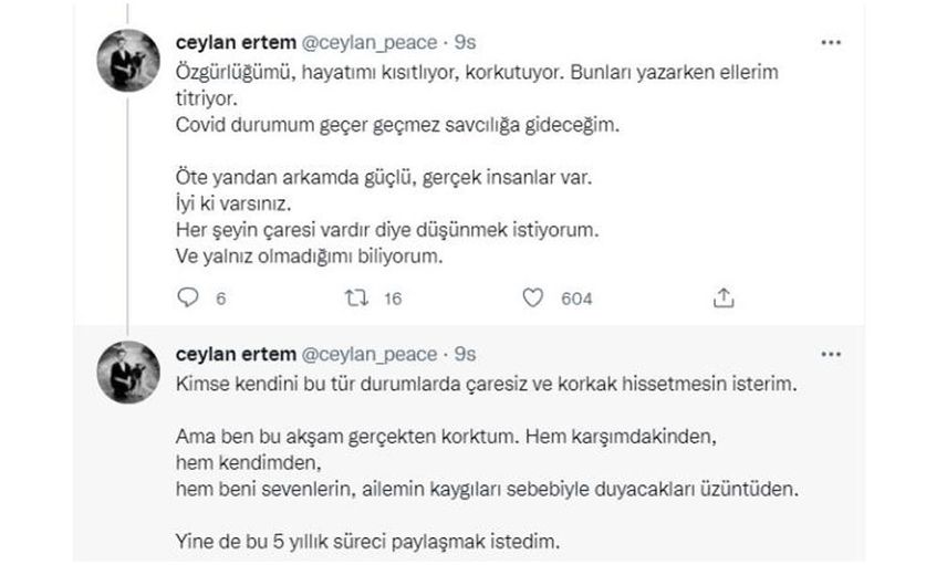 Ünlü Sanatçı Ceylan Ertem’in Kabus Gibi Geçen 6 Yılı: Benimler Birlikte Olmak İçin Cinsiyet Değiştirdi