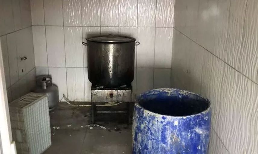 Et işleme tesisinde mide bulandıran görüntüler! Görenler bir daha et yiyemeyecek