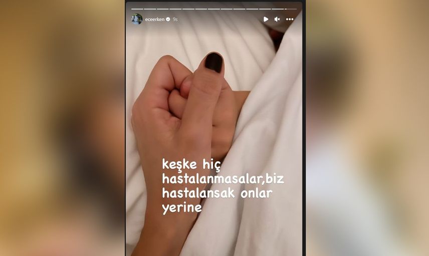 Ece Erken'den sevenlerini üzecek haberi! 'Keşke hiç hastalanmasalar' diyerek duyurdu