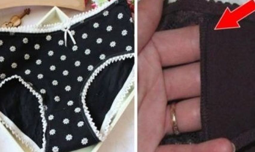 İç çamaşırına konulan kumaşın amacı nedir? Ne işe yaradığını öğrenince çok şaşıracaksınız