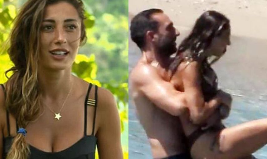İkinci Bebek sahili vakası! Survivor Merve Oflaz kimseye aldırmadan sevgilisiyle yakınlaşırken görüntülendi