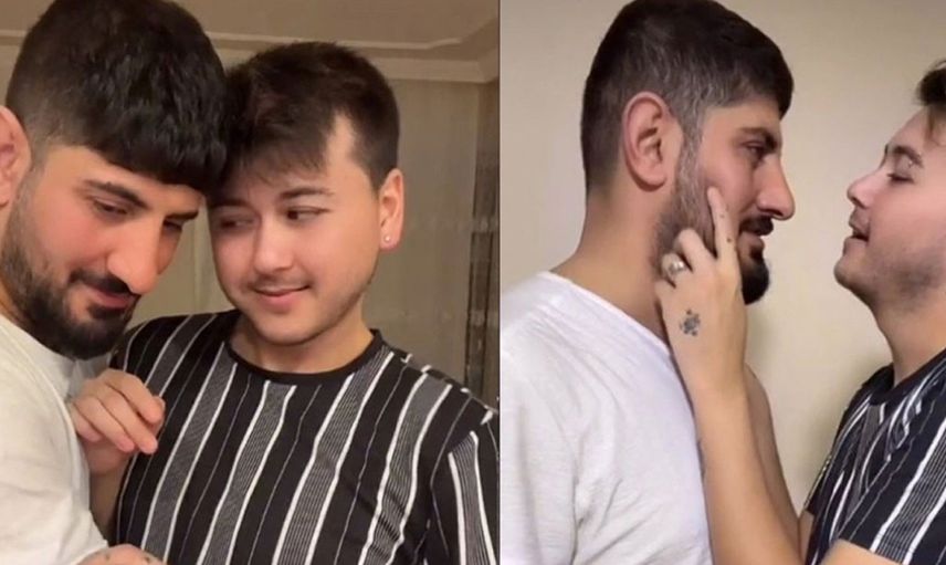 İnsanlık daha neler görecek! TikTok fenomeni Caner ve Nejdet evlendi! Utanmadan yatak odalarını paylaştılar müslümanlar ayaklandı