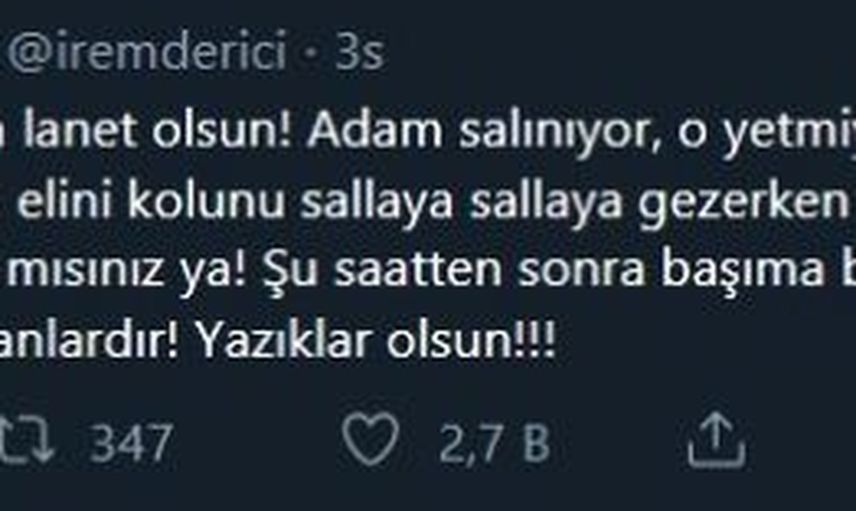 İrem Derici, Takıntılı Hayranının Serbest Bırakılmasına Tepki Gösterdi