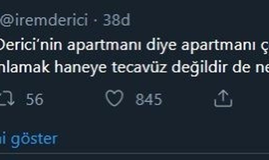 İrem Derici, Takıntılı Hayranının Serbest Bırakılmasına Tepki Gösterdi