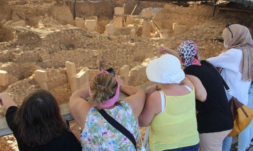 Göbeklitepe'ye Yerli ve Yabancı Turistler Akın Etti