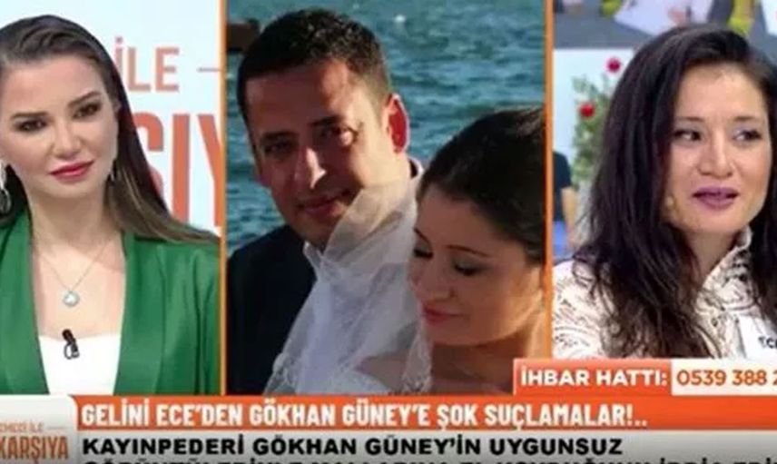 Gökhan Güney'in gelini her şeyi ifşa etti! 'kayınpederimde uygunsuz görüntülerim var' dedi Esra Ezmeci şoke oldu!
