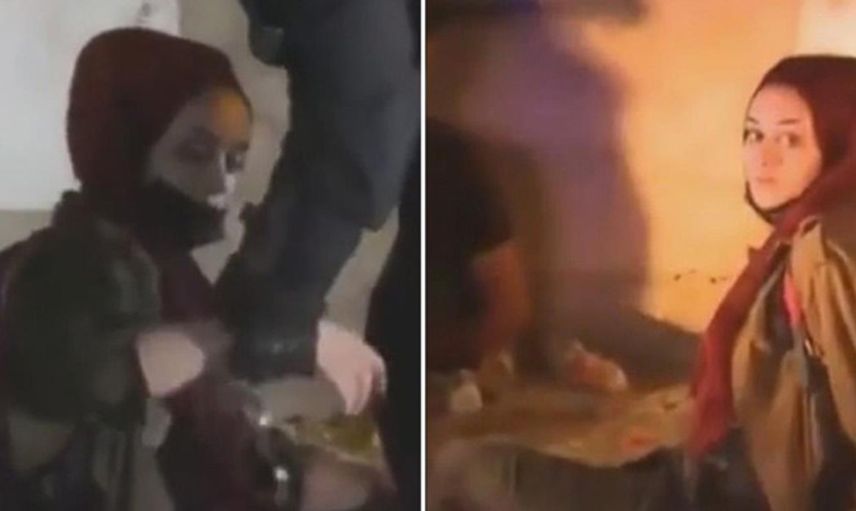 İsrail Polisinin Ters Kelepçe Taktığı Genç Kız: Büyüyünce Zalim Olacağım mı Dedin?