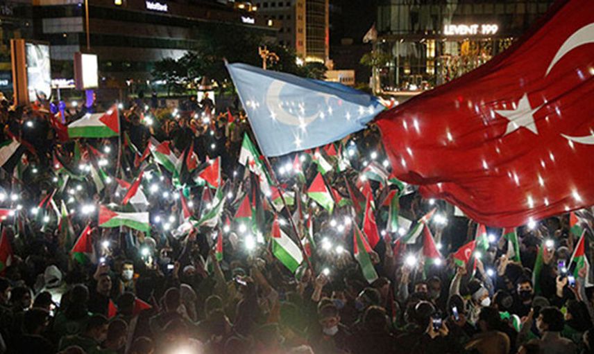 İsrail'in Mescid-i Aksa'ya Yönelik Saldırıları Protesto Edildi