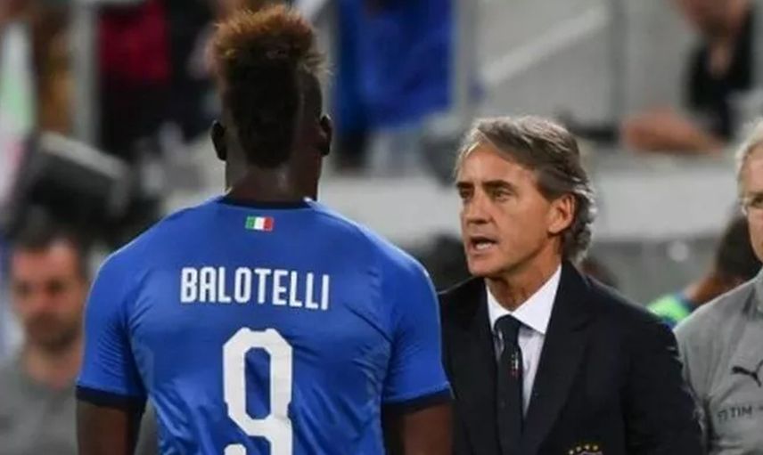 İtalya Milli Takım Teknik Direktörü Roberto Mancini'den Mario Balotelli Açıklaması