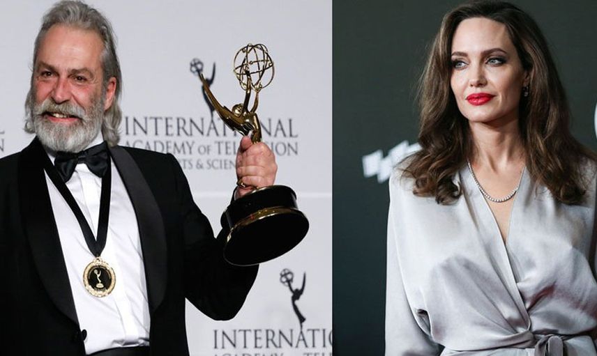 Tek karesiyle heyecan yarattı: Haluk Bilginer ve Angelina Jolie'nin filmi büyük merakla bekleniyor