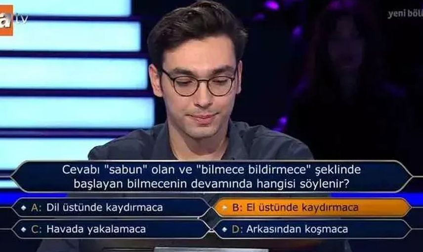 Kim Milyoner Olmak İster'e ''Osmanlı'' sorusu damga vurdu: Genç yarışmacı öyle bir şey yaptı ki...