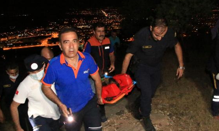 Elazığ’da Uçurumun Eşiğinde Kalan Kadın İçin Film Sahnelerini Aratmayan Bir Operasyon Düzenlendi