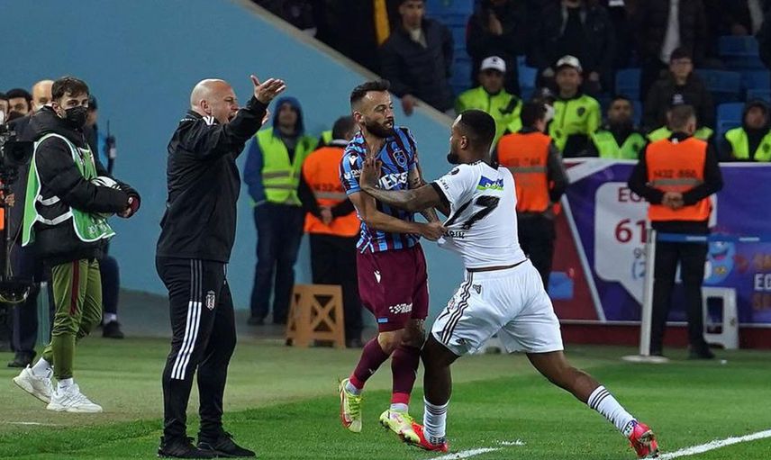 Trabzonspor ile Beşiktaş'ın arasında oynanan maça damga vuran Cyle Larin hakkında Güntekin Onay'dan ilginç benzetme geldi!