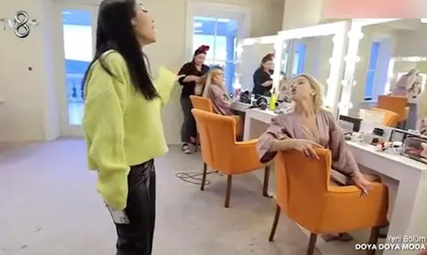 Doya Doya Moda oldu mu sana Doya Doya Kavga! Yarışmacılar birbirine girdi ortalık karıştı