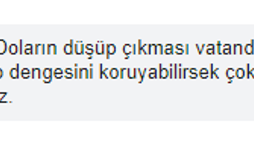 Vatandaşa Sorduk! Sizce Dolar Düşecek mi?