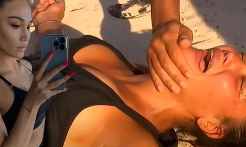 Survivor'da yürekleri ağza getiren kaza! Kardelen acı içinde kıvrandı sağlık ekipleri koştu
