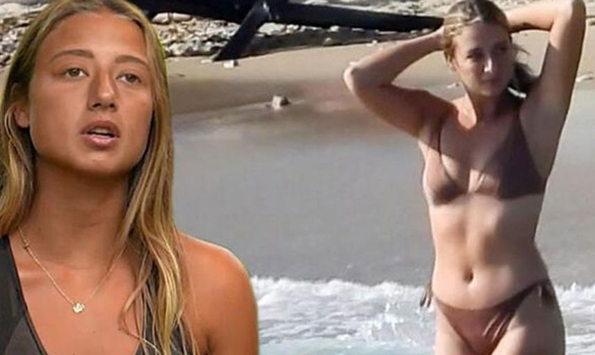 Gözler bugün de bayram etti! Survivor'un eski yarışmacısı Aleyna şok baskın yiyince sütyensiz kapıyı açtı görenlerin yüreği hopladı