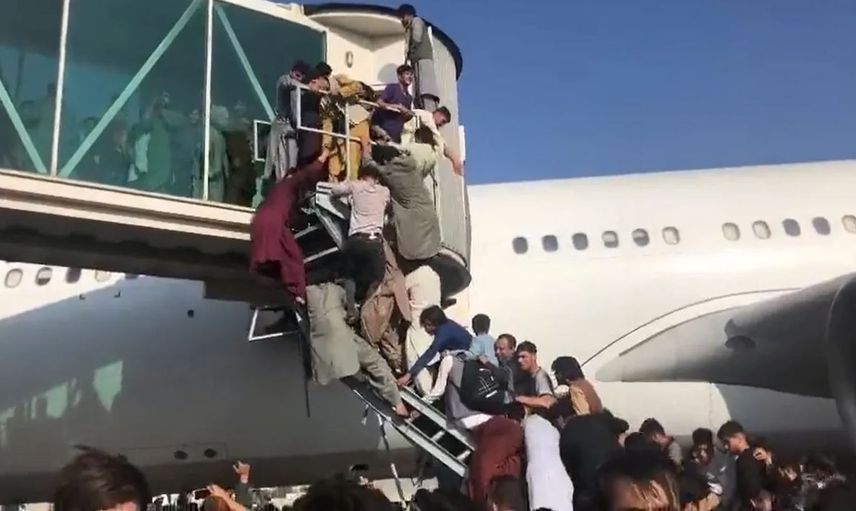 Kabil Havalimanı'ndan Kalkan ABD Kargo Uçağı Uganda'ya İndi!