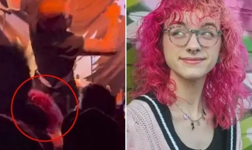 Konserde facia gibi kaza: Ünlü şarkıcı hayranının üzerine atladı, genç kız felç kaldı!
