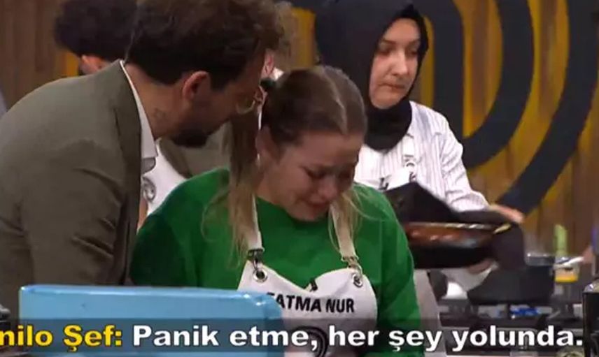 MasterChef'te korkutan anlar! Stüdyo bir anda karıştı şeflerin yürekleri ağızlarına geldi