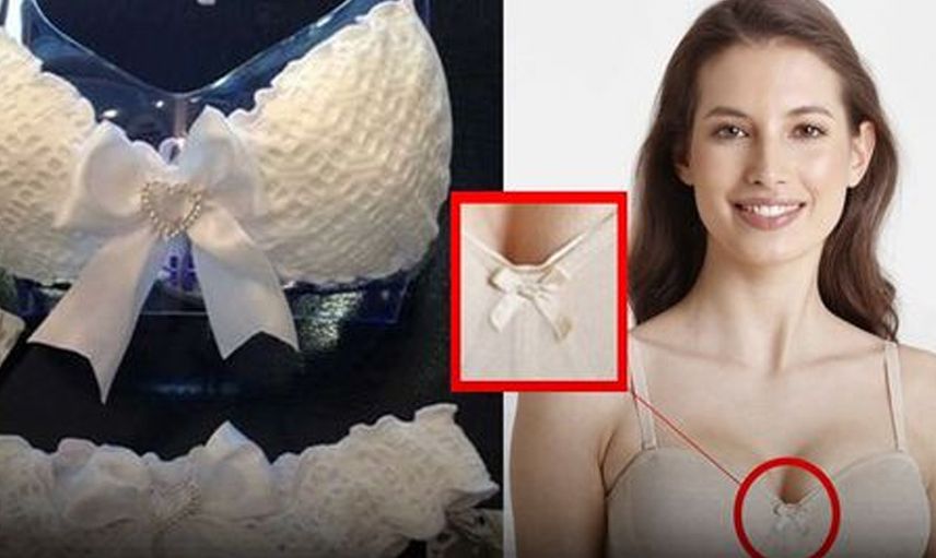 Kadın iç çamaşırlarının ön kısmında neden kurdele var? Sebebini öğrenince çok şaşıracaksınız