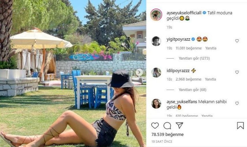 Survivor Ayşe Mini Şortuyla Görüntü Paylaştı Yer Yerinden Oynadı