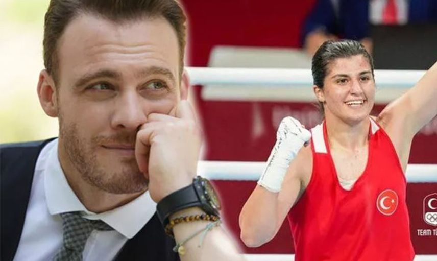 Kerem Bürsin'den Olimpiyat Şampiyonuna Tepki Çeken Hareket!