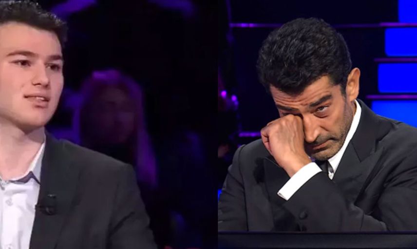 Kim Milyoner Olmak İster yarışmasında heyecanlı anlar: 5 milyonluk soru açıldı, Kenan İmirzalıoğlu kendini tutamayıp…