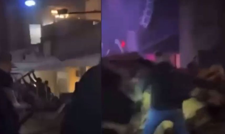 Konser alanı çöktü: Birçok kişi enkaz altında kaldı