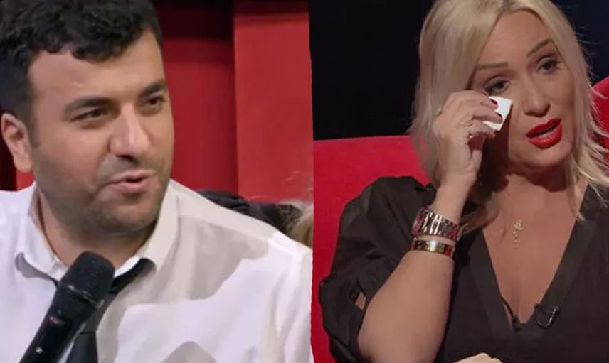 Konuşanlar'a katılan Saba Tümer, herkesin içinde rezil oldu! Hasan Can Kaya şakanın dozunu kaçırdı