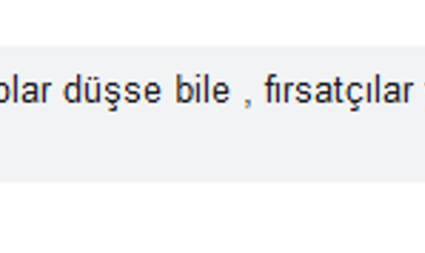 Vatandaşa Sorduk! Sizce Dolar Düşecek mi?