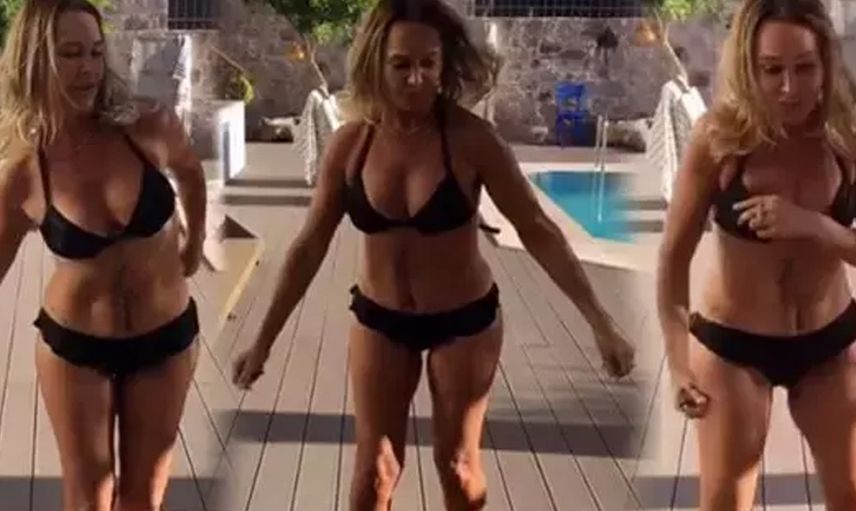 Hülya Avşar'dan bikinili pozlar! Tuğba Ekinci'den ahlak bekçiliği gecikmedi