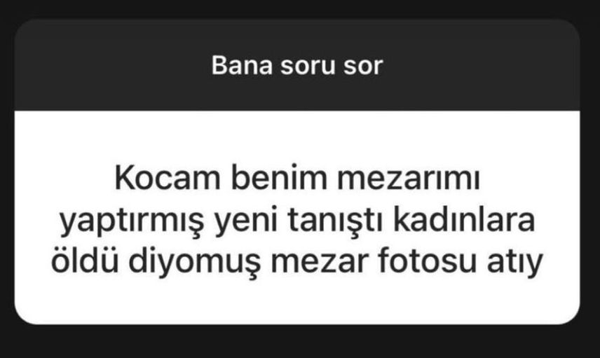 Esra Ezmeci'ye bir garip soru! 'Kocam ben ölmeden mezarımı yaptırmış kadınlara karım öldü diyormuş'