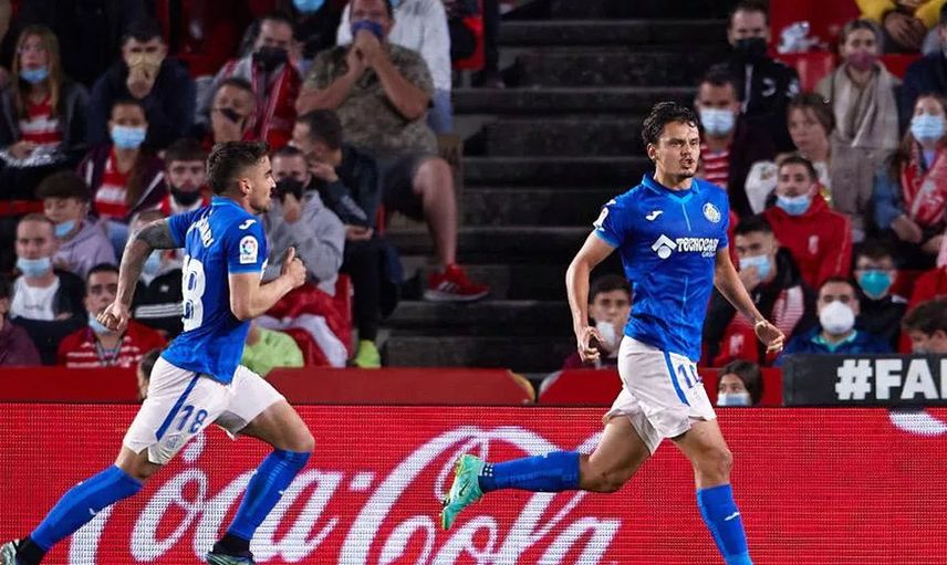 A Milli Takım'ın Getafeli Futbolcusu Enes Ünal Granada'ya Gol Attı!